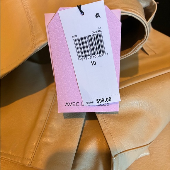 Avec Les Filles Cream Wide Leg Pants NEW with TAGS - Picture 5 of 5